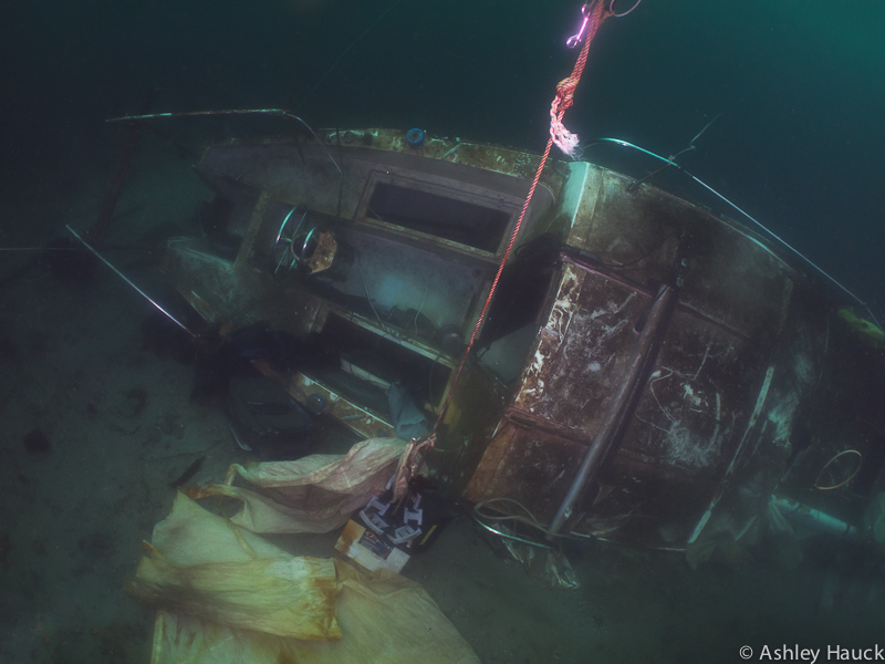 Point Loma Sailboat Wreck Debris Cleanup